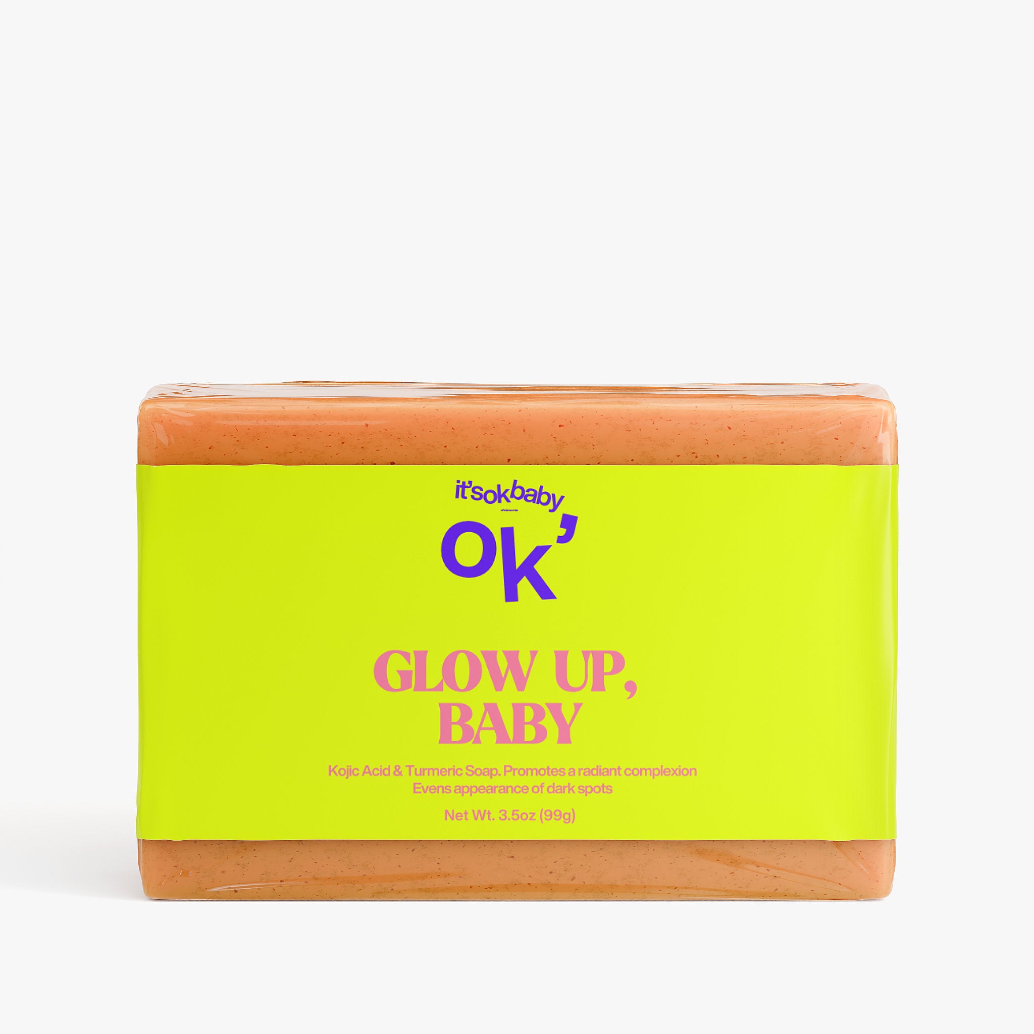 Glow Up, Baby - Magic Kojic Acid & Turmeric Soap