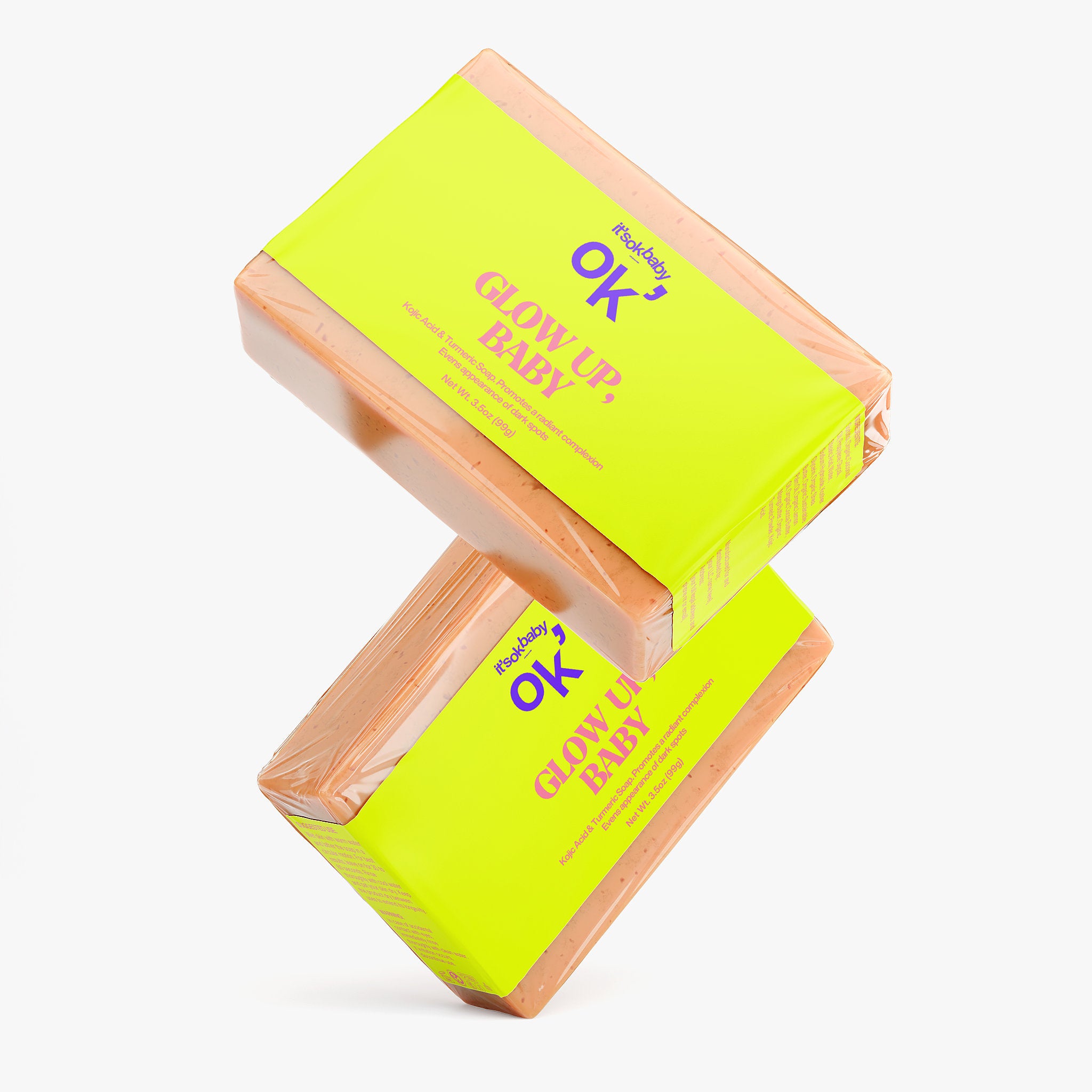 Glow Up, Baby - Magic Kojic Acid & Turmeric Soap